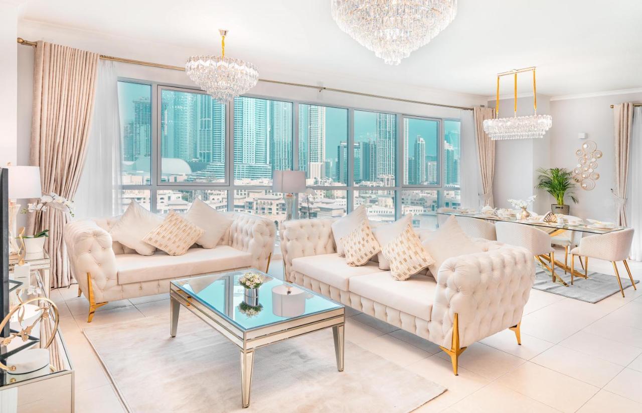 Elite Royal Apartment - Full Burj Khalifa & Fountain View - Emperor Dubai Esterno foto